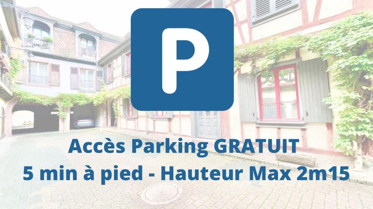 Апартаменти Colmar - Le Nichoir - Centre Historique - Parking Gratuit - Box Velo & Poussette Екстер'єр фото